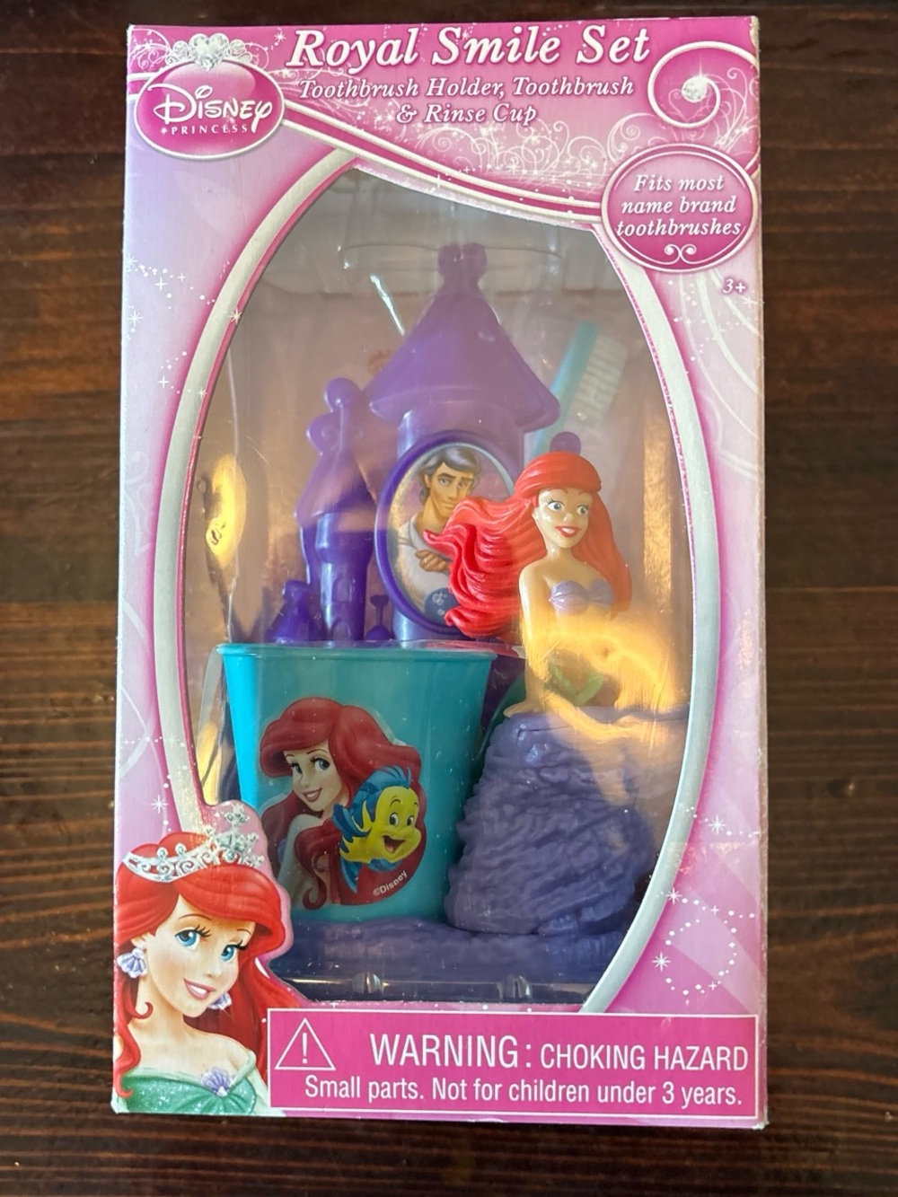 Disney Ariel Toothbrush Set - Purple & Teal